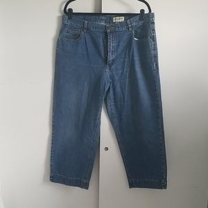 Eddie bauer cropped jeans 18
